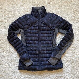 lululemon athletica Women's Fluff Off Stained Glass Love Nightfall Jacket. Sz 8.